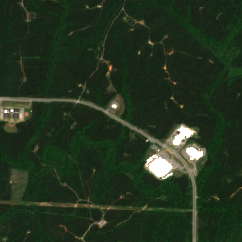 Applied Digital Brookwood Data Center (APLD BHM-01) site on 2020-05-02, Sentinel-2 satellite true color