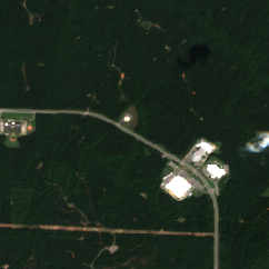 Applied Digital Brookwood Data Center (APLD BHM-01) site on 2022-09-14, Sentinel-2 satellite true color