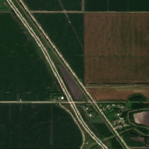 Applied Digital Polaris Forge 2 site on 2022-08-30, Sentinel-2 satellite true color