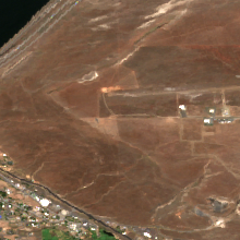 AWS Arlington Campus site on 2025-05-30, Sentinel-2 satellite true color
