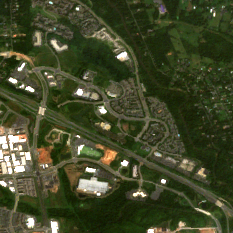 AWS Ashburn - George Washington University Campus (planned) site on 2020-09-15, Sentinel-2 satellite true color