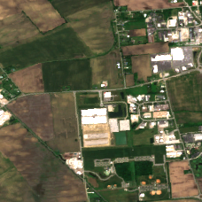AWS CMH - Crosby Campus (Dublin) site on 2018-06-14, Sentinel-2 satellite true color