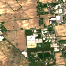 AWS CMH - Crosby Campus (Dublin) site on 2020-06-08, Sentinel-2 satellite true color