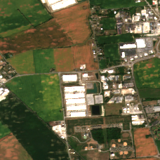 AWS CMH - Crosby Campus (Dublin) site on 2024-09-05, Sentinel-2 satellite true color