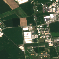 AWS CMH - Crosby Campus (Dublin) site on 2025-08-01, Sentinel-2 satellite true color