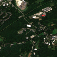 AWS Grafton Data Center (Centennial Drive) site on 2020-09-19, Sentinel-2 satellite true color