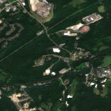 AWS Grafton Data Center (Centennial Drive) site on 2024-09-05, Sentinel-2 satellite true color