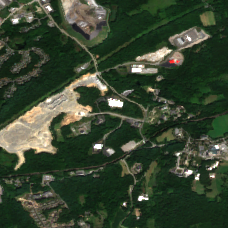 AWS Grafton Data Center (Centennial Drive) site on 2025-08-31, Sentinel-2 satellite true color