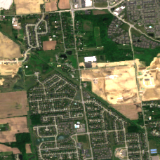 AWS CMH - 4624 Cosgray (Hilliard) site on 2022-06-03, Sentinel-2 satellite true color