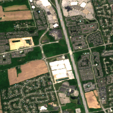 AWS Hilliard 5109 Hayden Run site on 2022-06-03, Sentinel-2 satellite true color