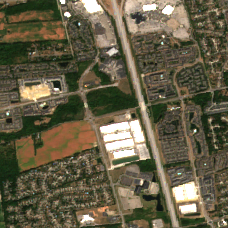 AWS Hilliard 5109 Hayden Run site on 2024-09-05, Sentinel-2 satellite true color