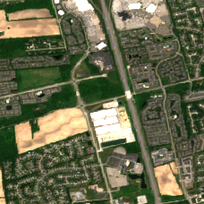 AWS Hilliard 5113 Hayden Run site on 2020-06-08, Sentinel-2 satellite true color