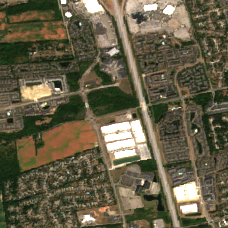 AWS Hilliard 5113 Hayden Run site on 2024-09-05, Sentinel-2 satellite true color