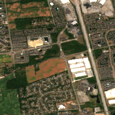 AWS CMH - 5121 Hayden (Hilliard) site on 2024-09-05, Sentinel-2 satellite true color