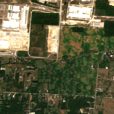 AWS Central Ohio Data Centers site on 2024-09-05, Sentinel-2 satellite true color