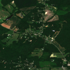 AWS Desper Creek Technology Campus site on 2018-07-08, Sentinel-2 satellite true color
