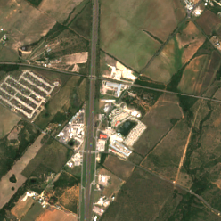 AWS Bitter Blue Data Center (Donop Road) site on 2018-08-23, Sentinel-2 satellite true color