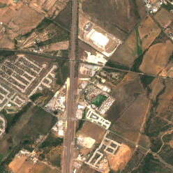 AWS Bitter Blue Data Center (Donop Road) site on 2025-05-23, Sentinel-2 satellite true color