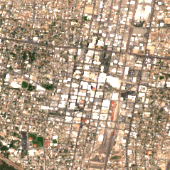 Albuquerque ABQ1 site on 2018-06-11, Sentinel-2 satellite true color