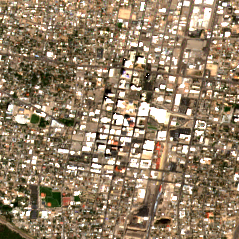 Albuquerque ABQ1 site on 2020-09-13, Sentinel-2 satellite true color