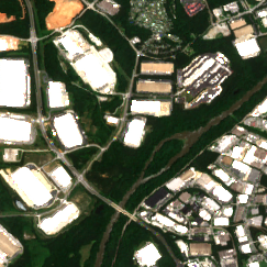 Lithia Springs ATL1 site on 2018-06-04, Sentinel-2 satellite true color