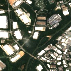 Lithia Springs ATL1 site on 2020-09-06, Sentinel-2 satellite true color