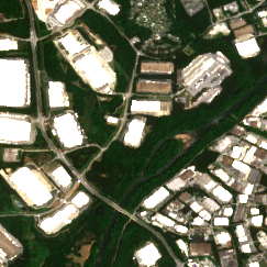 Lithia Springs ATL1 site on 2022-05-09, Sentinel-2 satellite true color