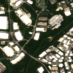 Lithia Springs ATL1 site on 2025-09-10, Sentinel-2 satellite true color