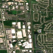 Lewis Center CMH1 site on 2022-06-03, Sentinel-2 satellite true color