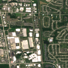 Lewis Center CMH1 site on 2025-08-01, Sentinel-2 satellite true color