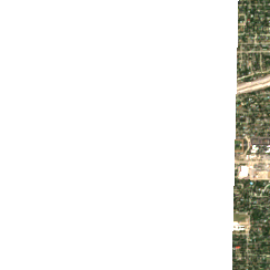 Dallas DFW3 site on 2020-08-19, Sentinel-2 satellite true color