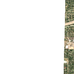 Dallas DFW3 site on 2022-06-20, Sentinel-2 satellite true color