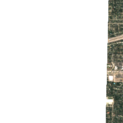 Dallas DFW3 site on 2025-09-10, Sentinel-2 satellite true color