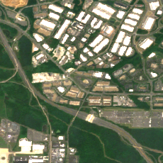 CenterSquare Sterling IAD3-A site on 2025-06-03, Sentinel-2 satellite true color