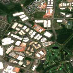 Ashburn IAD4 site on 2022-08-13, Sentinel-2 satellite true color