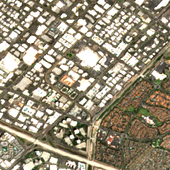 Irvine LAX5 site on 2024-08-25, Sentinel-2 satellite true color