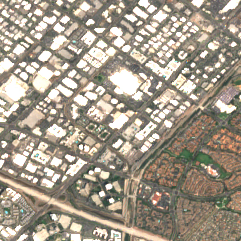 Irvine LAX5 site on 2025-08-05, Sentinel-2 satellite true color