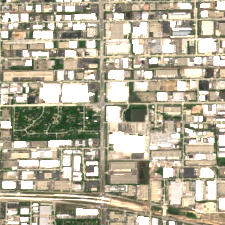 Elk Grove Village ORD2 site on 2018-05-16, Sentinel-2 satellite true color