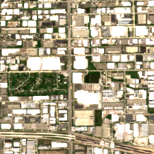 Elk Grove Village ORD2 site on 2020-06-14, Sentinel-2 satellite true color