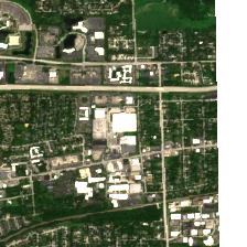 Lisle ORD4 site on 2022-06-14, Sentinel-2 satellite true color