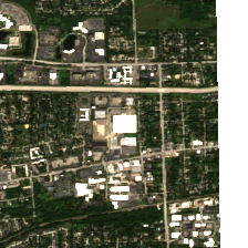 Lisle ORD4 site on 2025-09-16, Sentinel-2 satellite true color