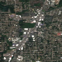 Lynnwood SEA3 site on 2020-09-09, Sentinel-2 satellite true color