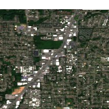 Lynnwood SEA3 site on 2025-06-08, Sentinel-2 satellite true color