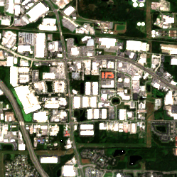Centersquare Tampa TP1 site on 2025-09-19, Sentinel-2 satellite true color