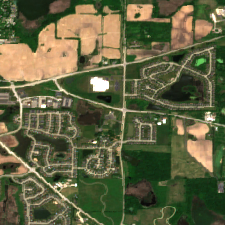 YLO Chicago Campus (YLO-01/02) site on 2020-06-14, Sentinel-2 satellite true color