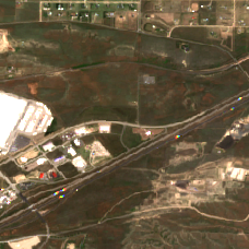 Cheyenne Immersion Campus site on 2018-07-01, Sentinel-2 satellite true color
