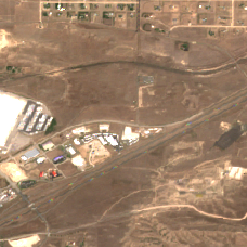 Cheyenne Immersion Campus site on 2024-07-31, Sentinel-2 satellite true color