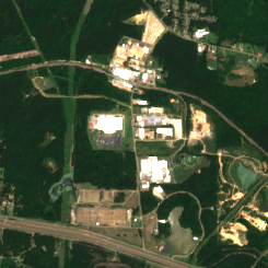 Clinton Facility site on 2018-05-11, Sentinel-2 satellite true color