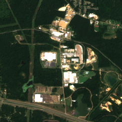 Clinton Facility site on 2020-09-07, Sentinel-2 satellite true color