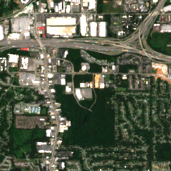 College Park Facility site on 2018-06-04, Sentinel-2 satellite true color